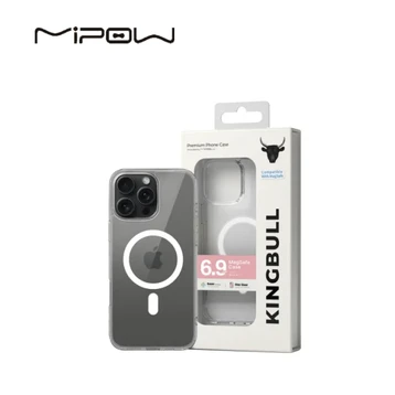 Ốp lưng iPhone 16 Pro Max Mipow Transparent With Magsafe