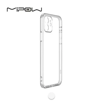 Ốp lưng iPhone 11 Mipow Tempered Class Transparent