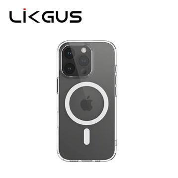 Ốp lưng iPhone 12/12 Pro Likgus With Magsafe Clear