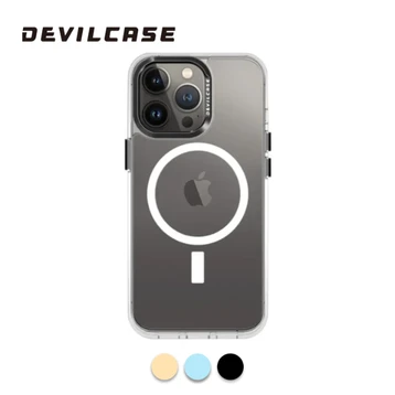 Ốp Lưng iPhone 13 Pro Devilcase bản tiêu chuẩn hỗ trợ sạc Magsafe trong suốt viền camera