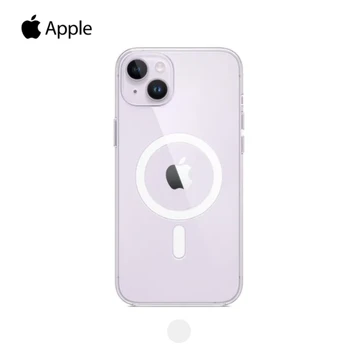 Ốp lưng iPhone 14 Plus / 15 Plus Apple Silicone Case hỗ trợ sạc Magsafe Clear