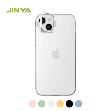 Ốp lưng iPhone 14 Plus | 15 Plus Jinya Proclear Viền Camera 