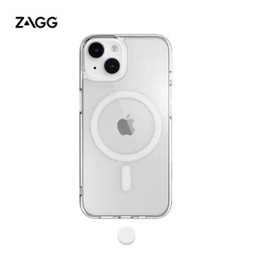 Ốp lưng iPhone 13/14 Zagg Clear hỗ trợ sạc MagSafe