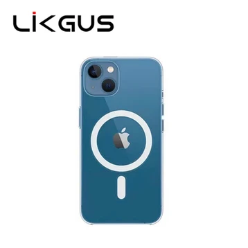 Ốp lưng iPhone 15 Likgus with Magsafe Clear