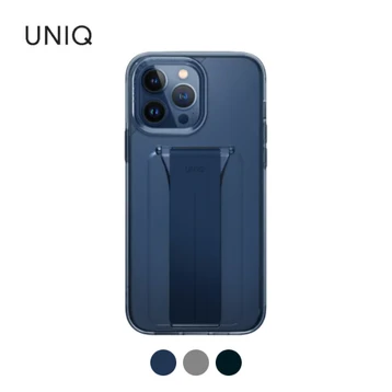 Ốp lưng iPhone 15 Pro Max UNIQ Hybrid Heldro Mount with Stand Lucent