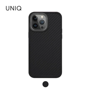 Ốp lưng iPhone 15 Pro Max UNIQ Hybird hỗ trợ sạc Magsafe Keva Carbon
