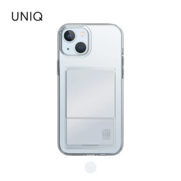 Ốp lưng iPhone 15 UNIQ Hybrid Air Fender ID Nude Transparent