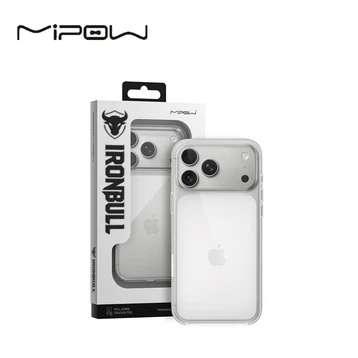 Ốp lưng iPhone 18 Pro/17 Pro Mipow Soft TPU Transparent