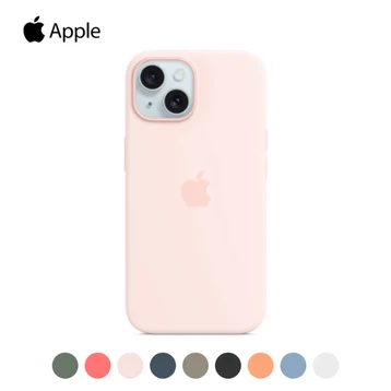 Ốp lưng iPhone 15 Plus Silicone hỗ trợ sạc Magsafe