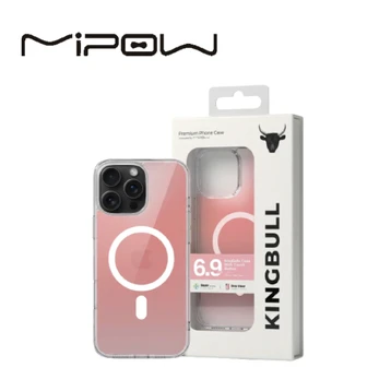 Ốp lưng iPhone 16 Pro Max Mipow Premium With Magsafe Crystal Shinny
