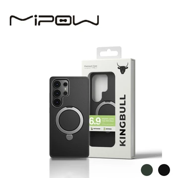 Ốp lưng Samsung Galaxy S25 Ultra Mipow Lux With Magsafe And Ring Stand