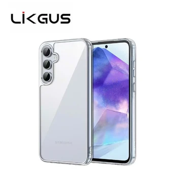Ốp lưng Samsung Galaxy M55 Likgus PU trong suốt