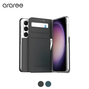 Ốp lưng Samsung Galaxy S23 Araree Mustang Diary Ash