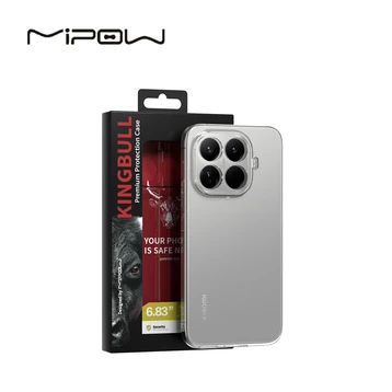 Ốp lưng Xiaomi 15T Pro Mipow Soft Transparent