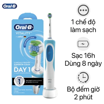 Bàn chải điện Oral-B Vitality Everyday Clean D12.513