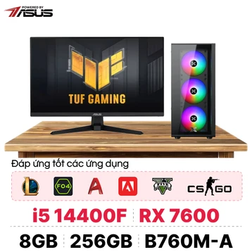 PC CPS X ASUS Gaming Intel i5 Gen 14 Kèm màn hình