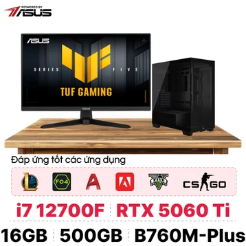 PC CPS X ASUS Gaming Intel i7 Gen 12 Kèm màn hình