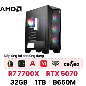 PC CPS Creator AI A770 AMD Ryzen 7 7700X / RTX 5070