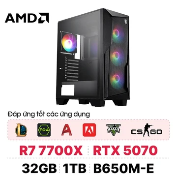 PC CPS Creator AI A770 AMD Ryzen 7 7700X / RTX 5070
