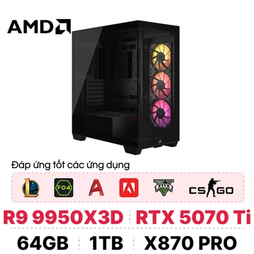 PC CPS Creator Ultra AI A950 AMD Ryzen 9 9950X3D / RTX 5070 Ti