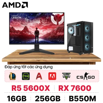 PC CPS Gaming AMD R760 kèm màn hình