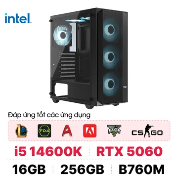 PC CPS Gaming G14 i5 14600K / 16GB - 256GB / RTX 5060