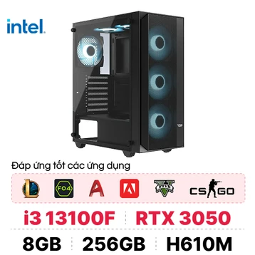 PC CPS Gaming G02 i3 12100F / 8GB - 256GB / RTX 3050