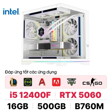 PC CPS Gaming G07 i5 12400F / 16GB - 500GB / RTX 5060