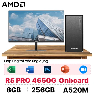 PC CPS Văn Phòng AMD R5 Pro 4650G Kèm màn hình