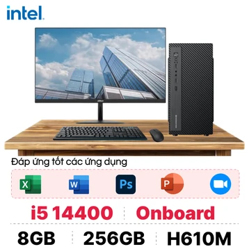 PC CPS văn phòng Intel i5 Gen 14 - Kèm màn hình