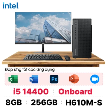 PC CPS văn phòng Intel i5 Gen 14 - Kèm màn hình