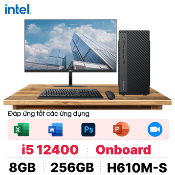PC CPS văn phòng Intel i5 Gen 12 - Kèm màn hình