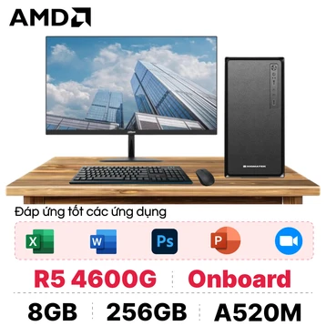 PC CPS Văn Phòng AMD R5 4600G Kèm màn hình