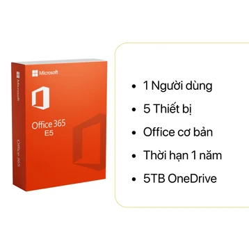Office 365 E5 (không có Teams)