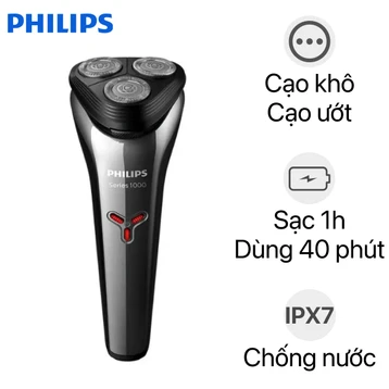 Máy cạo râu khô và ướt Philips S1301/02