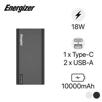Pin sạc dự phòng Energizer 3 cổng 10.000mAh UE10047 