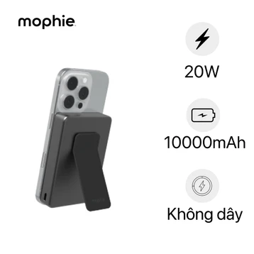 Pin dự phòng Mophie Qi2 Stand 10.000mAh
