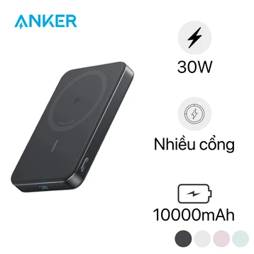 Pin dự phòng Anker Maggo Qi2 10000mAh 15W 1C A1664 - Cũ