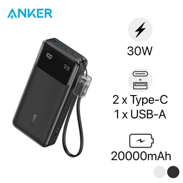 Pin sạc dự phòng Anker Powercore  2C1A 30W 20.000mAh A1384