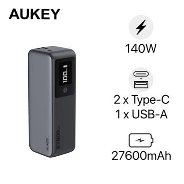 Pin dự phòng Aukey PB-Y63 Spark Mega 27600mAh 140W