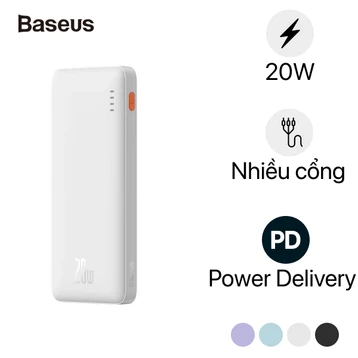 Pin sạc dự phòng Baseus Airpow Fast Charge 20000mAh 20W