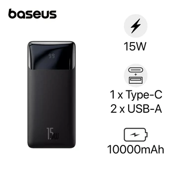Pin sạc dự phòng Baseus Bipow màn hình LCD 10000mAh 15W