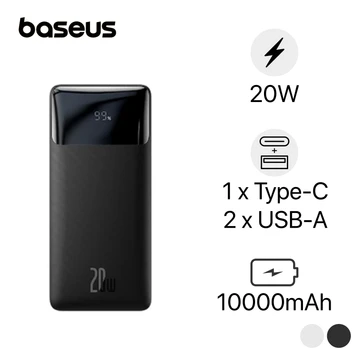 Pin sạc dự phòng Baseus Bipow màn hình LCD 10000mAh 20W