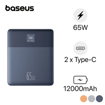 Pin dự phòng Baseus Blade2 sạc nhanh màn hình số Intelligent Edition 12000mAh 65W