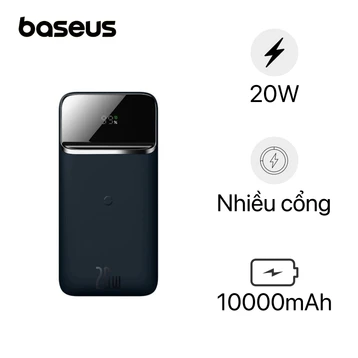 Pin sạc dự phòng Baseus Magnetic 10.000mAh 20W kèm sạc Type-C