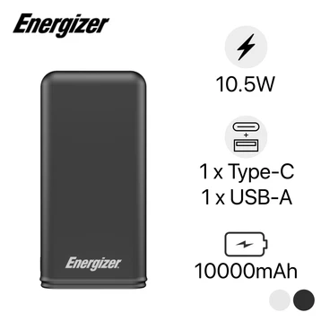 Pin sạc dự phòng Energizer 10000mAh /3.7V Li-Polymer UE10026WE