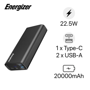 Pin sạc dự phòng Energizer 20.000mAh UE20012PQ