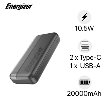 Pin sạc dự phòng Energizer 20000mAh /3.7V Li-Polymer UE20050