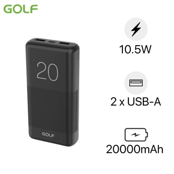 Pin sạc dự phòng Golf 20.000mAh G81-C