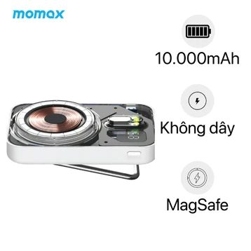 Pin dự phòng không dây Momax 1-Power Flow+ 10000mAh IP128 